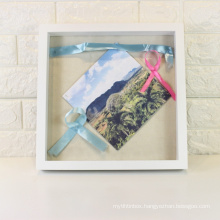 12x12" Display Shadow Box Frame with Linen Background easy to Hang Shadowbox Picture Frame Box Display Frame